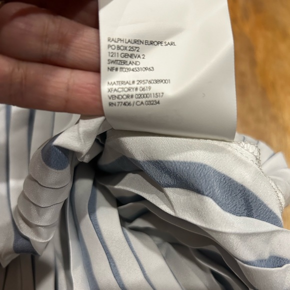 NWT Club Monaco Pleated Tank Top Blouse - Picture 8 of 8